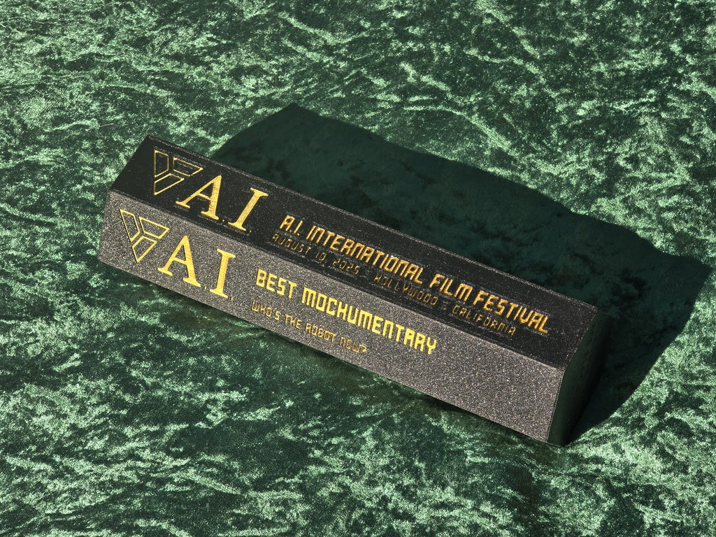 Official Trophy for Winning Filmmakers - AI International Film Festival
