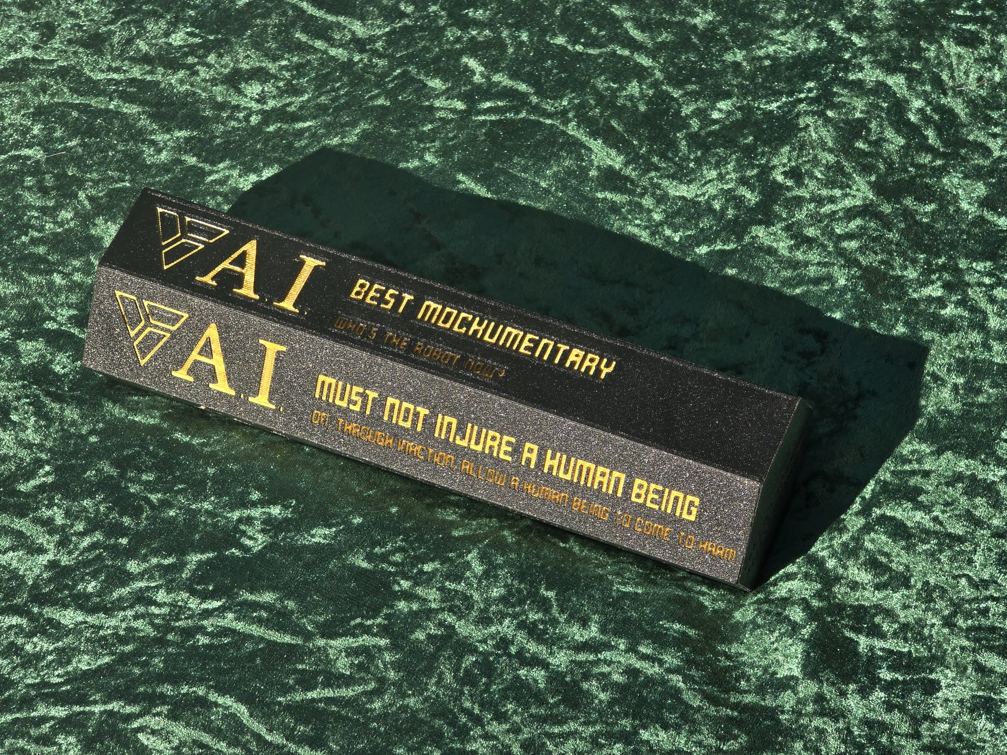 Official Trophy for Winning Filmmakers - AI International Film Festival