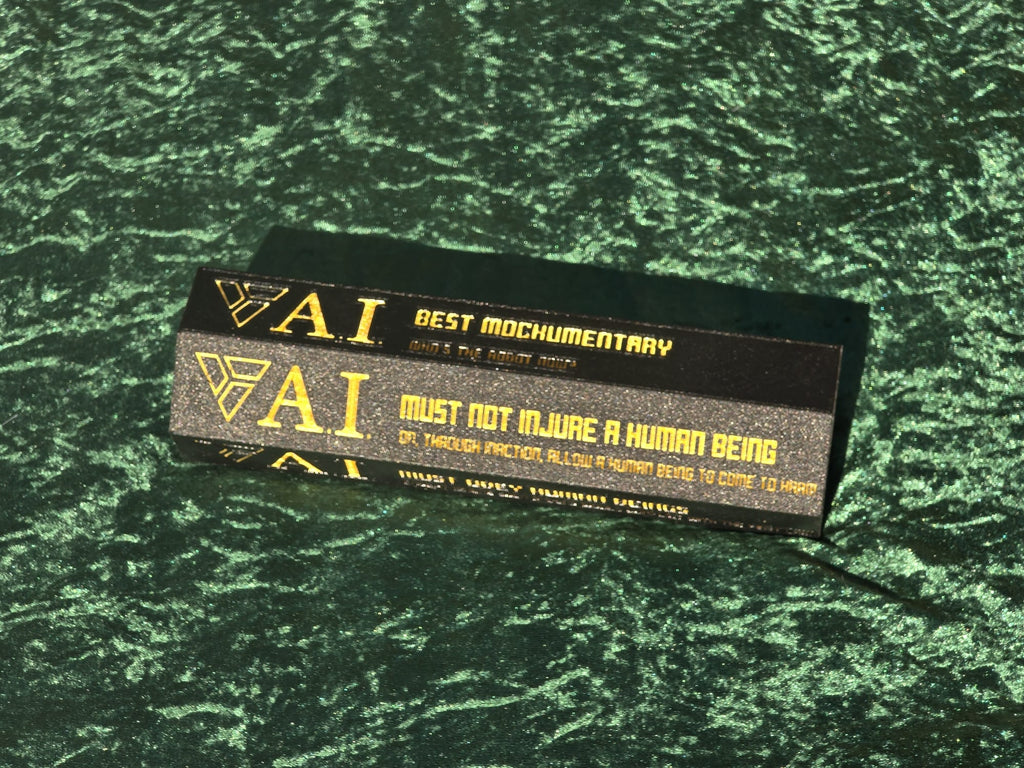 Official Trophy for Winning Filmmakers - AI International Film Festival