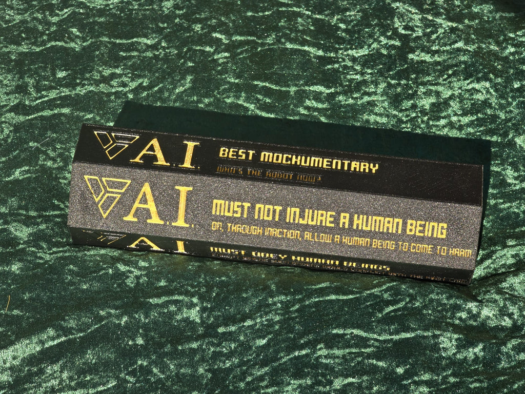 Official Trophy for Winning Filmmakers - AI International Film Festival