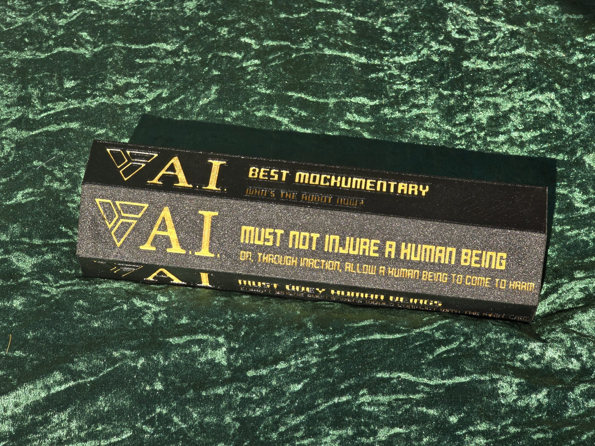 Official Trophy for Winning Filmmakers - AI International Film Festival